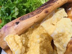 酥脆炸豆皮-热火朝天小嫩牛火锅·南屏街美食 (南强街巷店)