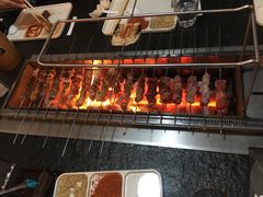 -長壹旋转烤吧 农家鸡火锅