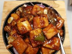 石锅三鲜豆腐-东兴楼饭庄(六里桥店)