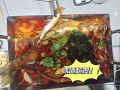 铁板鲈鱼-李军力烧烤(政通路店)