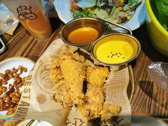 -明洞阿姨·韩式酱蟹烤肉·创意料理(三元桥店)