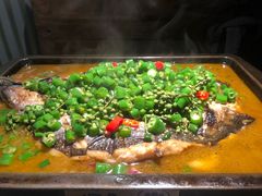 -探鱼·鲜青椒爽麻烤鱼(天河优托邦店)
