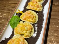 三文鱼鲜果色拉-宴鲜森·老底子杭帮菜(河坊街店)