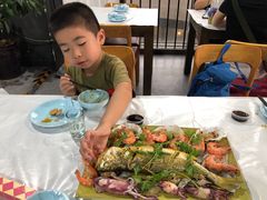 海鲜小咖拼盘-阿尔法海鲜排档(爱琴海店)