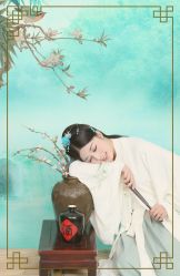 点击看大图 -后宫·古装汉服京剧儿童亲子全家福摄影