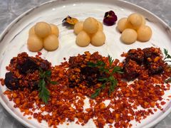 红粉牛肉粒配甜蜜瓜-西安高新洲际酒店•彩丰楼中餐厅