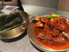 -草家酱蟹炭火烤肉店(珲春南路一店)