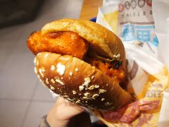 果木香风味火烤鸡腿堡-汉堡王(EAC欧美中心店)