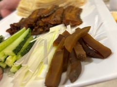 烙饼卷带鱼-老浒记烤鸭-北京菜(琉璃厂店)