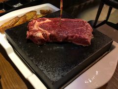 石烧原味肉眼-小火花·干式熟成牛排馆Spark SteakHouse(剑桥郡店)