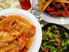 蒜香浓汁罗氏虾-聚味瞿记·龙虾堂(坡子街店)