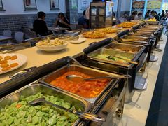 自助取餐区-菩提素健康自助素食馆