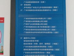 楼层索引-海珠体育中心羽毛球馆
