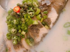 青椒紫苏煮桂鱼-时间仓(月湖公园店)