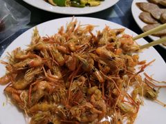 炸河虾-金台阶鱼馆(于桥水库店)