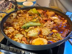 芝士肥牛年糕火锅-Meet Sun韩式大排档(五一广场7MALL店)