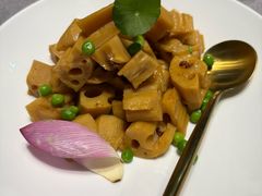 明湖椒麻脆莲藕-鹊华居·地道鲁菜·海鲜·融合味(大明湖店)