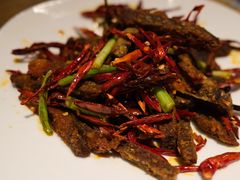 香辣牛肉条-撒郎嘿·朝鲜民俗餐馆