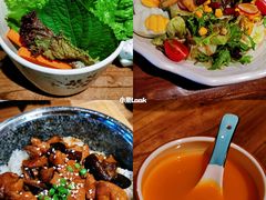 南瓜糊-明洞阿姨·韩式酱蟹烤肉·创意料理(三元桥店)