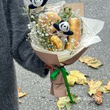 苏州也能get花束面包💐愿你有面包也有爱情…