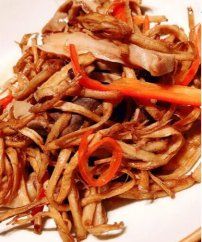 菌菇小炒猪肚丝-竹里馆·淮扬菜·功夫茶(老门东店)