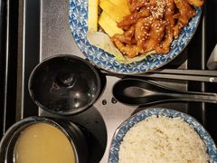 酸甜香芒鸡柳饭-又鸟pizza海南鸡饭(假日广场店)