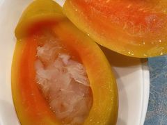 木瓜炖雪蛤-西贝海鲜汇(槐安路店)