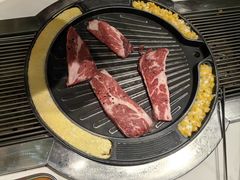 -山野的朋友露营炭火烤肉