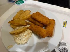 鳕鱼条配薯条-宜家·瑞典风味餐厅(四元桥店)