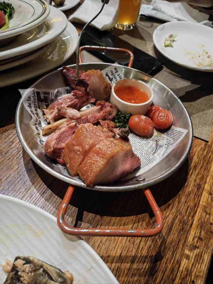 食间牛排(湖西路店)-"口味不错,带孩子过生日,一家四口人,团购.