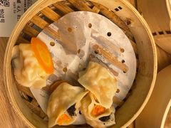 并蒂花开双喜虾饺包-苏小柳点心·手作小笼包(新街口分院店)