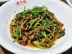 香菜炒牛肉丝-天下客饭店(中山路店)