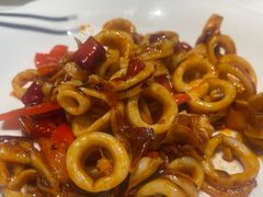 酱爆小管鱿鱼-百富源·海鲜辽菜(浑河堡店)