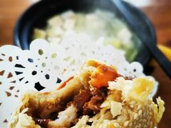 烧饼夹肘子-京容合·老北京烧饼夹肉(珠江八区店)