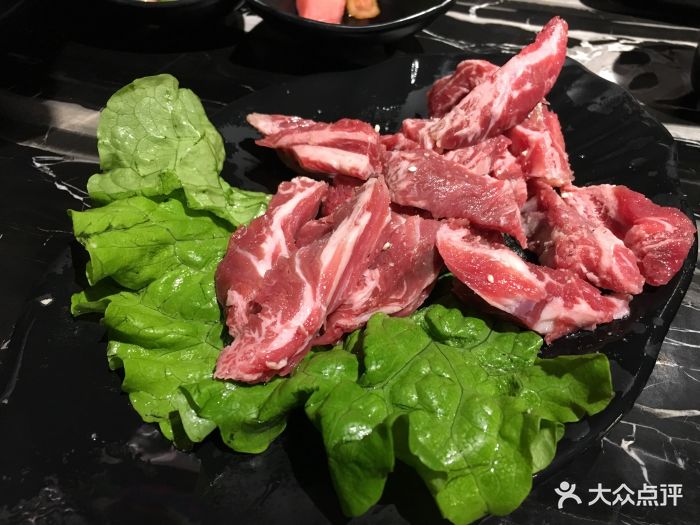 牛角鐵桶烤肉(鼓樓大街店)牛排骨肉圖片