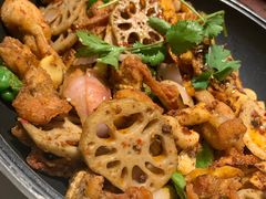干锅牛蛙-渝蛙馆(新百店)