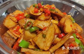 Pork Lard and King Oyster Mushroom