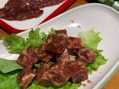 黑椒牛肉粒-串掌柜·炭火烤肉撸串专营店(盛世俪园店)