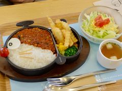 哆啦A梦鸡肉松炒蛋毛豆饭-藤子·F·不二雄博物馆