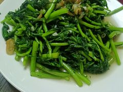 茼蒿炒海蜇-林之六八·6886大连老菜馆