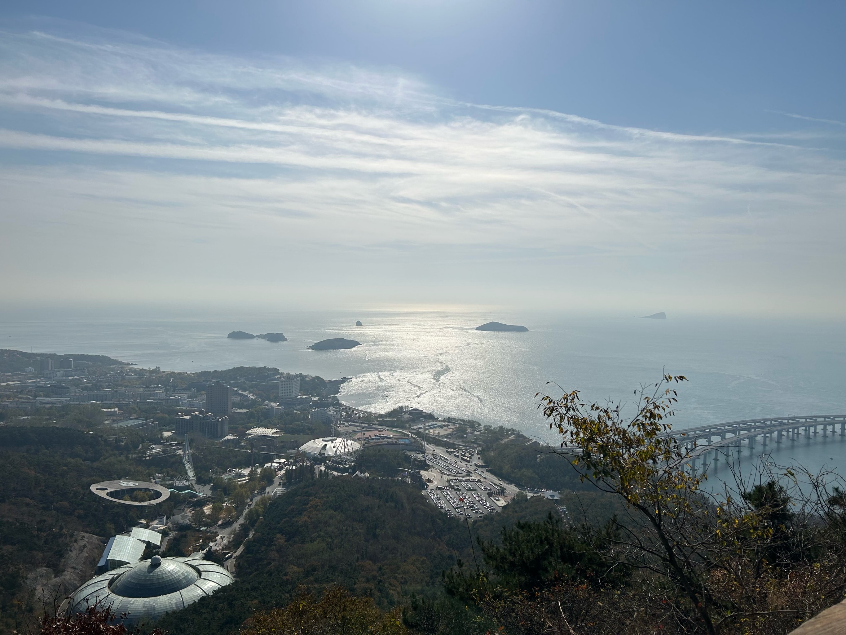 大连莲花山公园图片