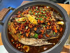 招牌怪味烤鱼-吉庆莲年有鱼炭烤鱼(苏宁广场店)