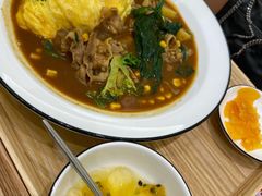 肥牛咖喱蛋包饭-池奈·日式咖喱蛋包饭(老城根Gpark店)