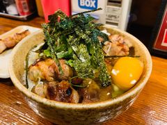 烤鸡肉生蛋饭-やきとり一番 八条口店