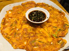 泡菜饼-包装马车·韩国料理·포장마차