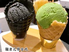 黑芝麻冰淇淋-神户赤童日式烤肉(金地广场店)