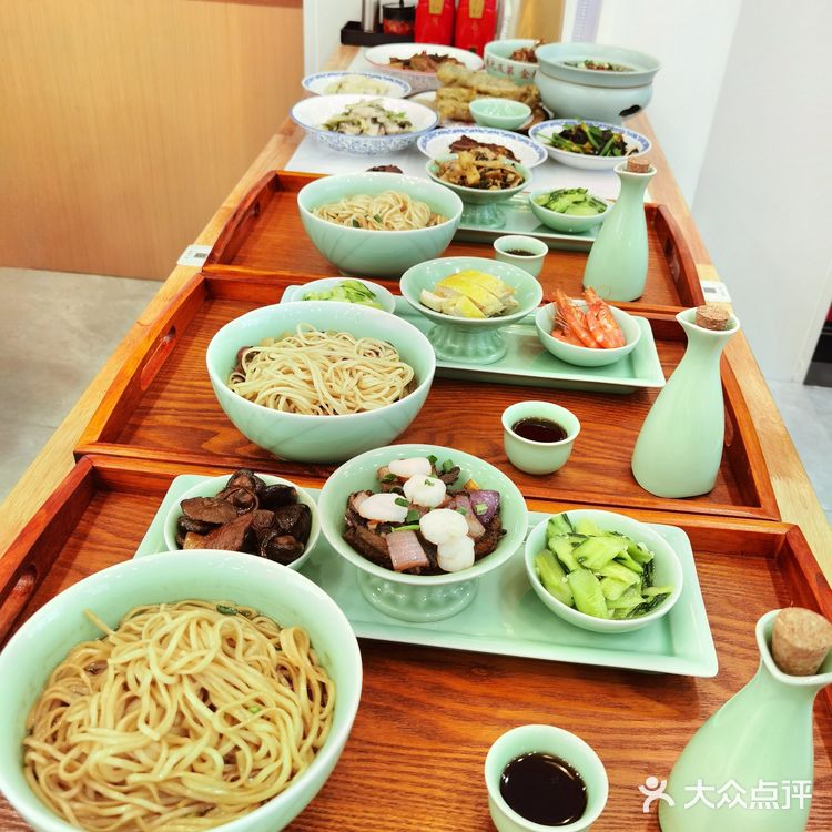杭州非遗虾爆鳝过桥面🍜——状元馆