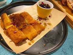 玫瑰糖汁黄米糕-长安炊烟庭院陕菜(七路明光路店)