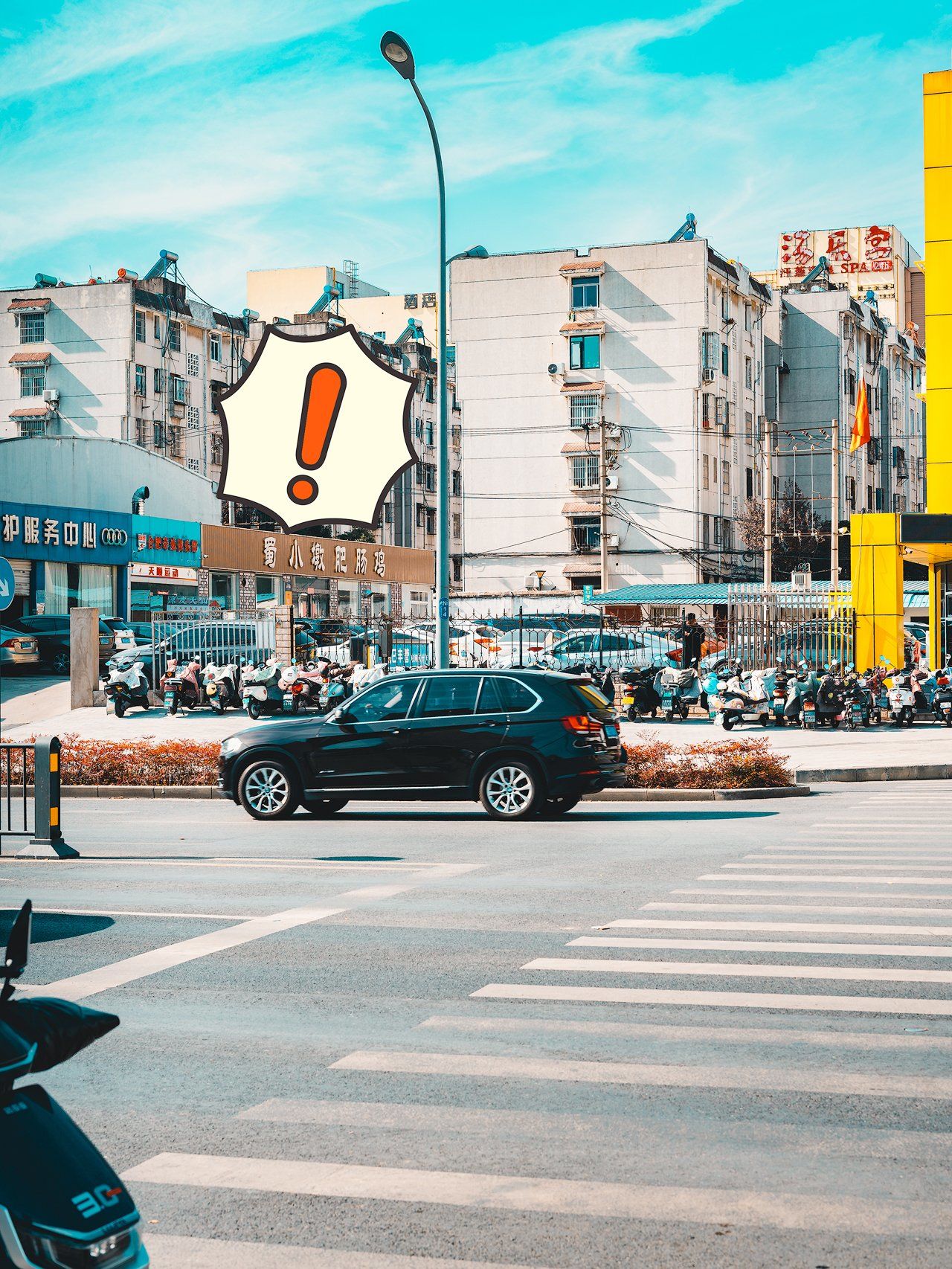 合肥无数次经过这个路口没进去太糊涂了