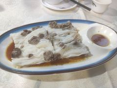 爽滑牛肉肠-强记鸡粥美食